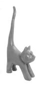 Sculpture En Résine Chat Gris XXL - 210cm